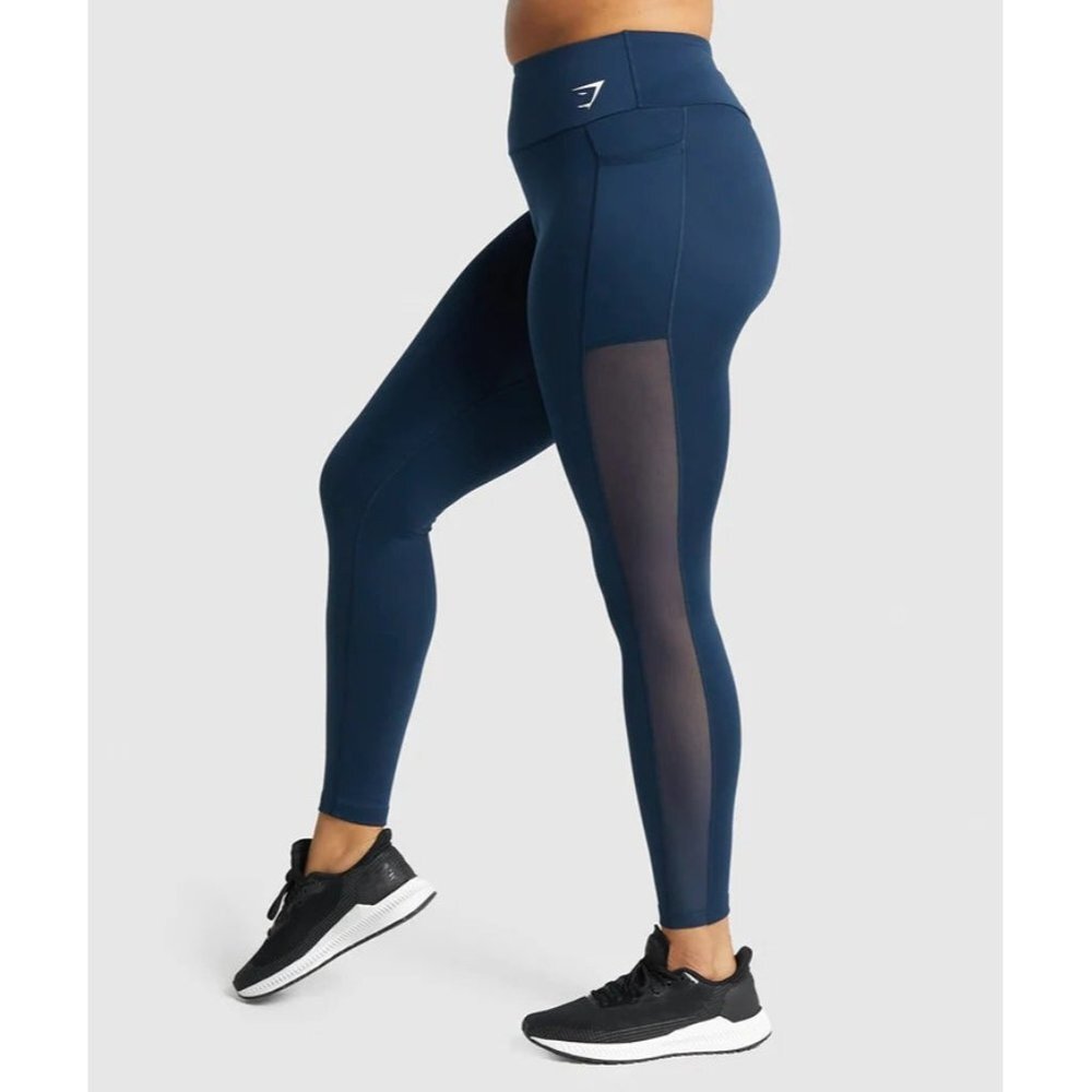 Gymshark Navy Blue Leggings